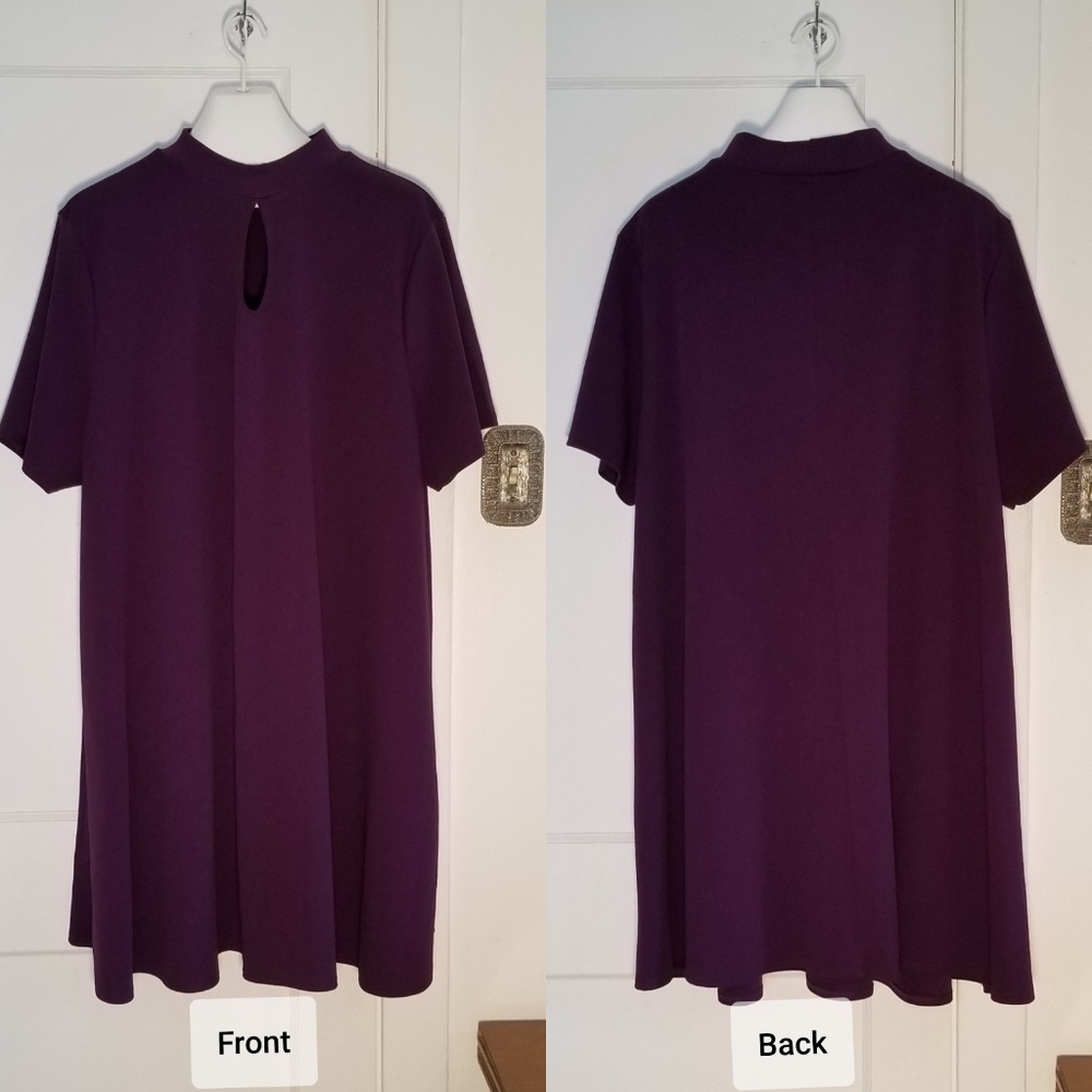 Swing Dress with Keyhole Neckline Sz 26/28